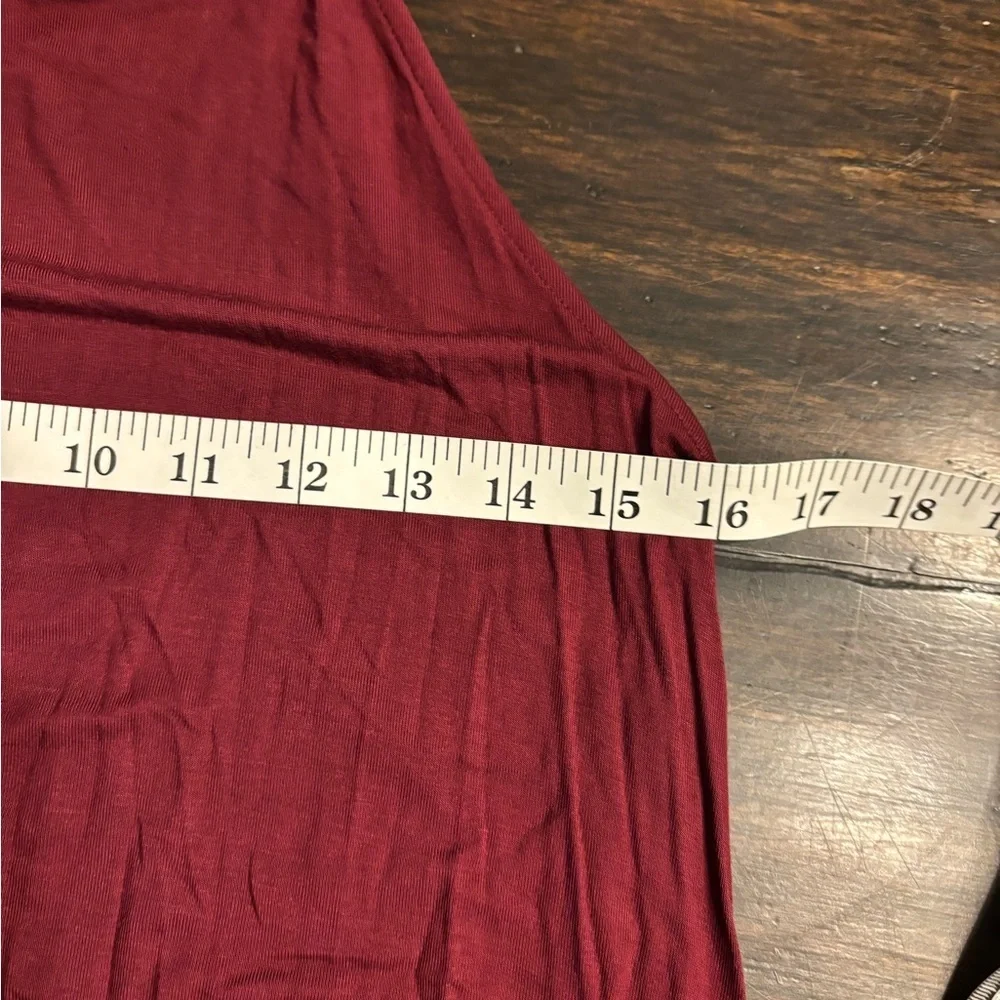 Old Navy Sleeveless Halter Swing Dress - Wine Stain- size small